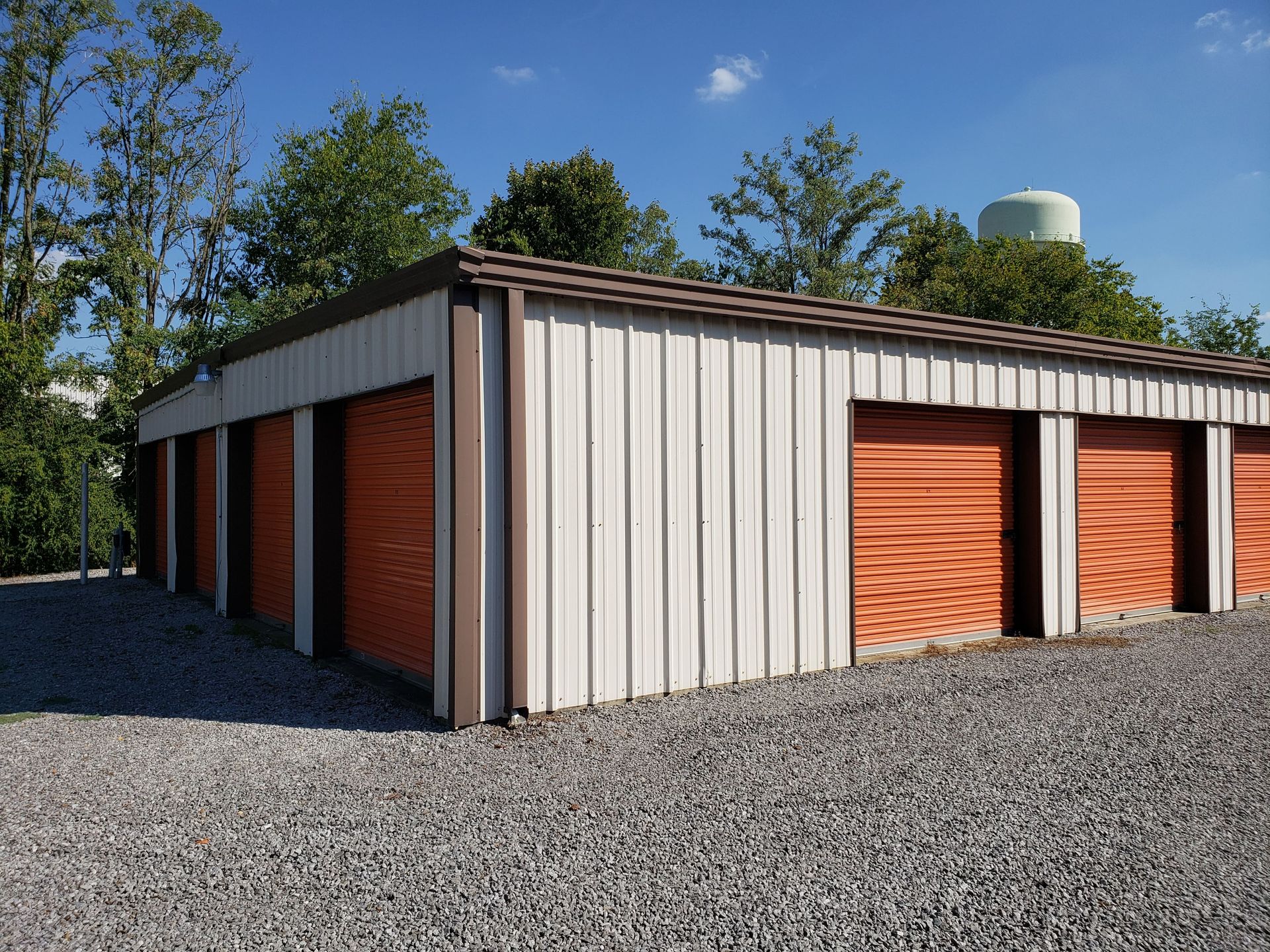 Secure self-storage units available for rent.