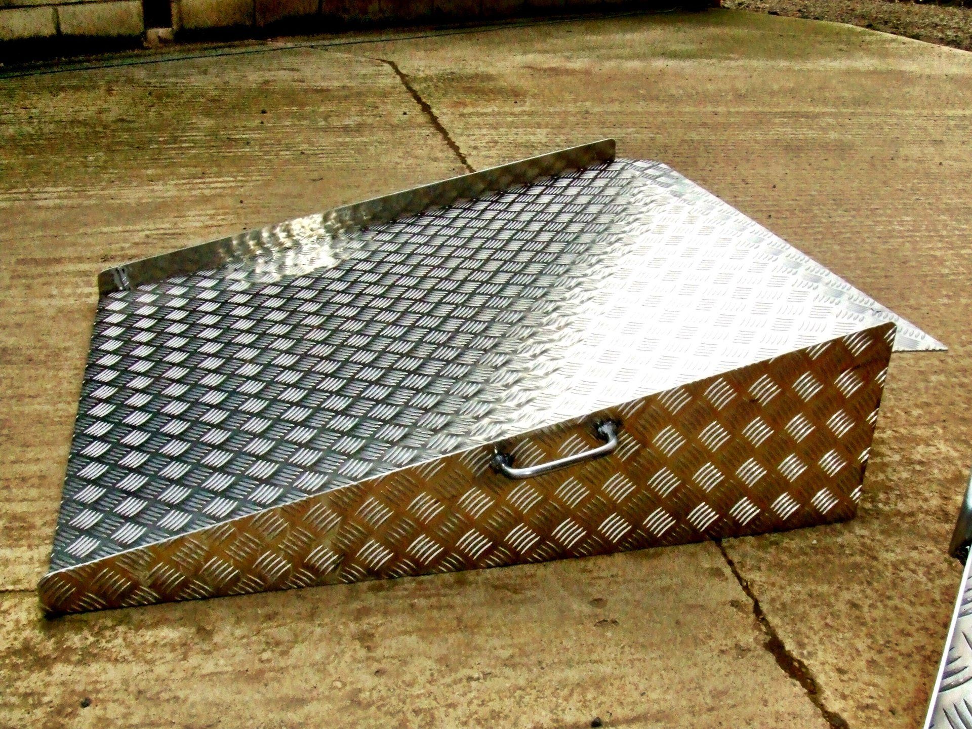 Disabled access ramp to shop doorway