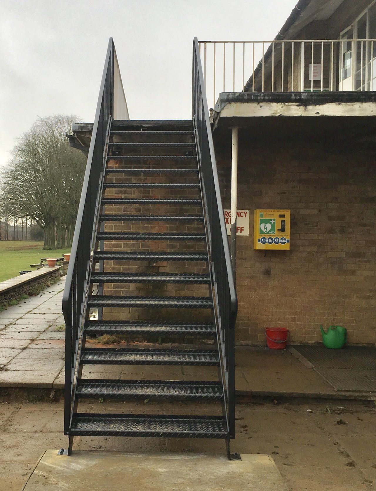 New stairs to a Witney sports club