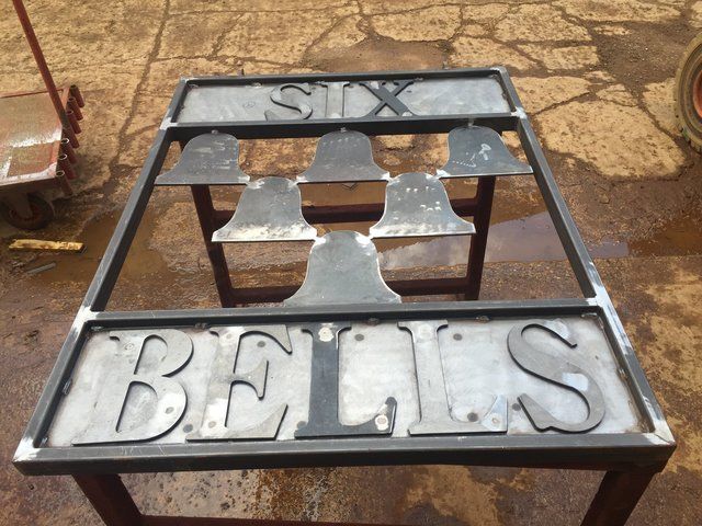 Pup sign during manufacture