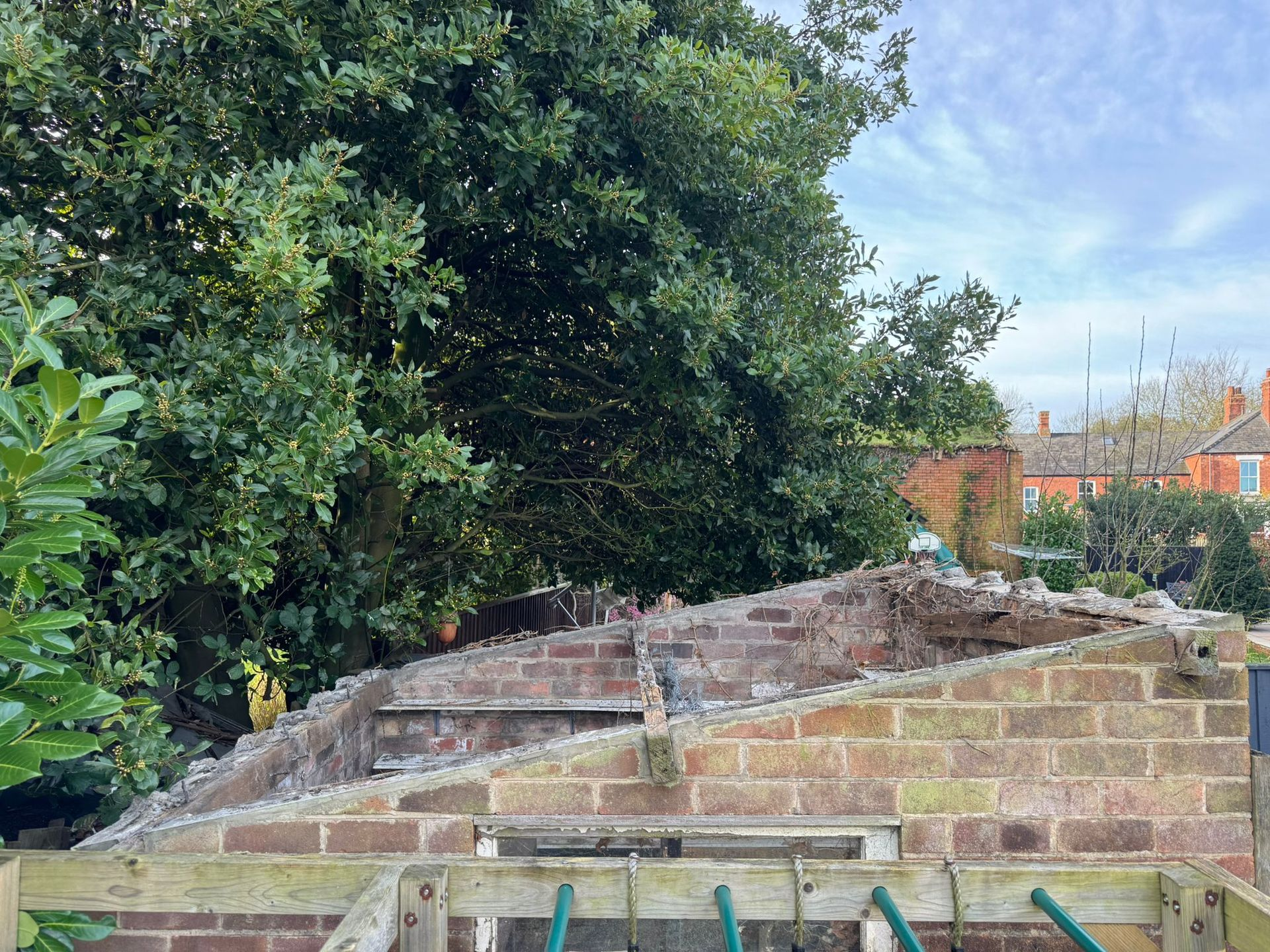 Asbestos garage roof removal Preston