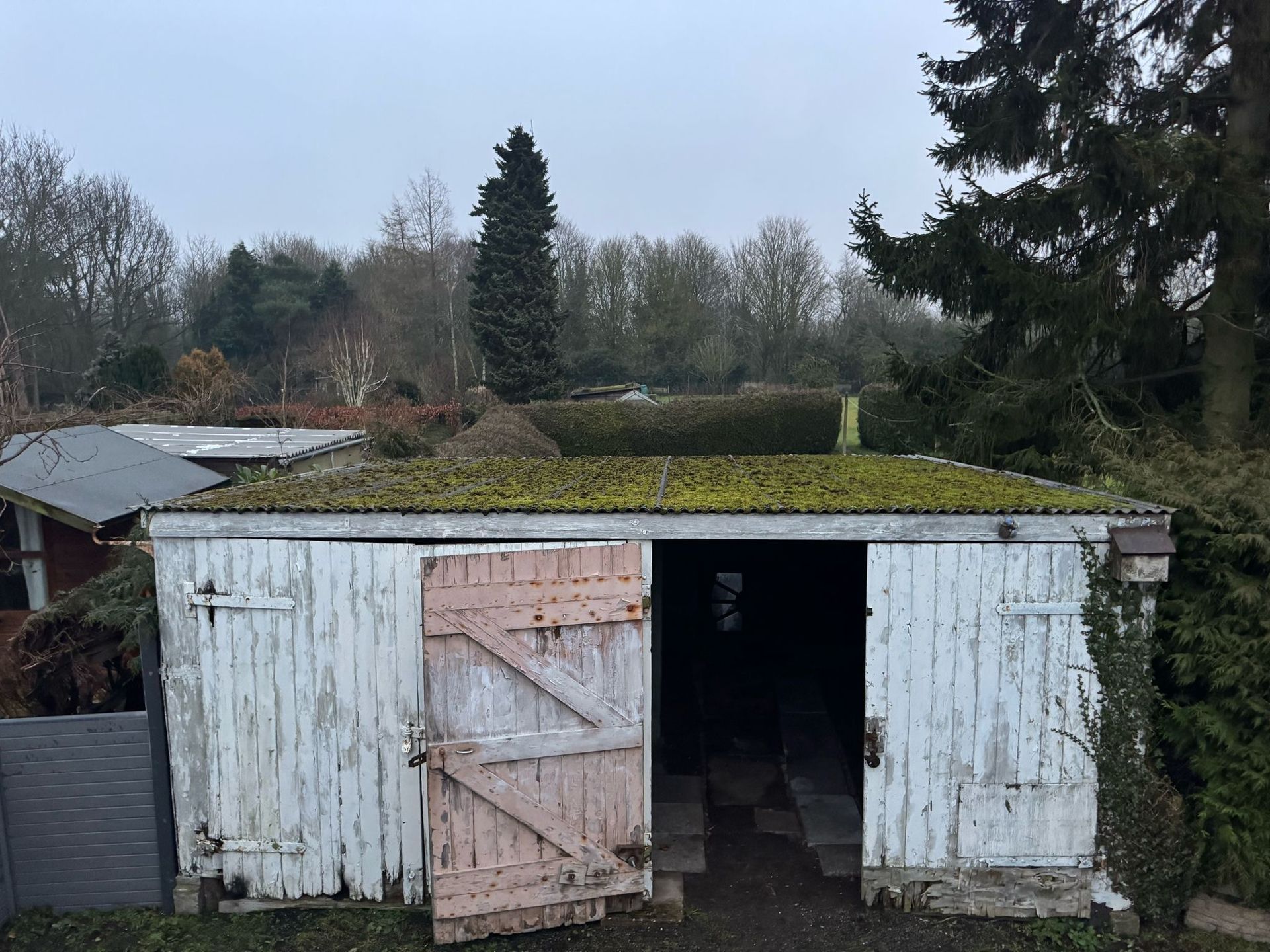 Asbestos garage roof removal Chester