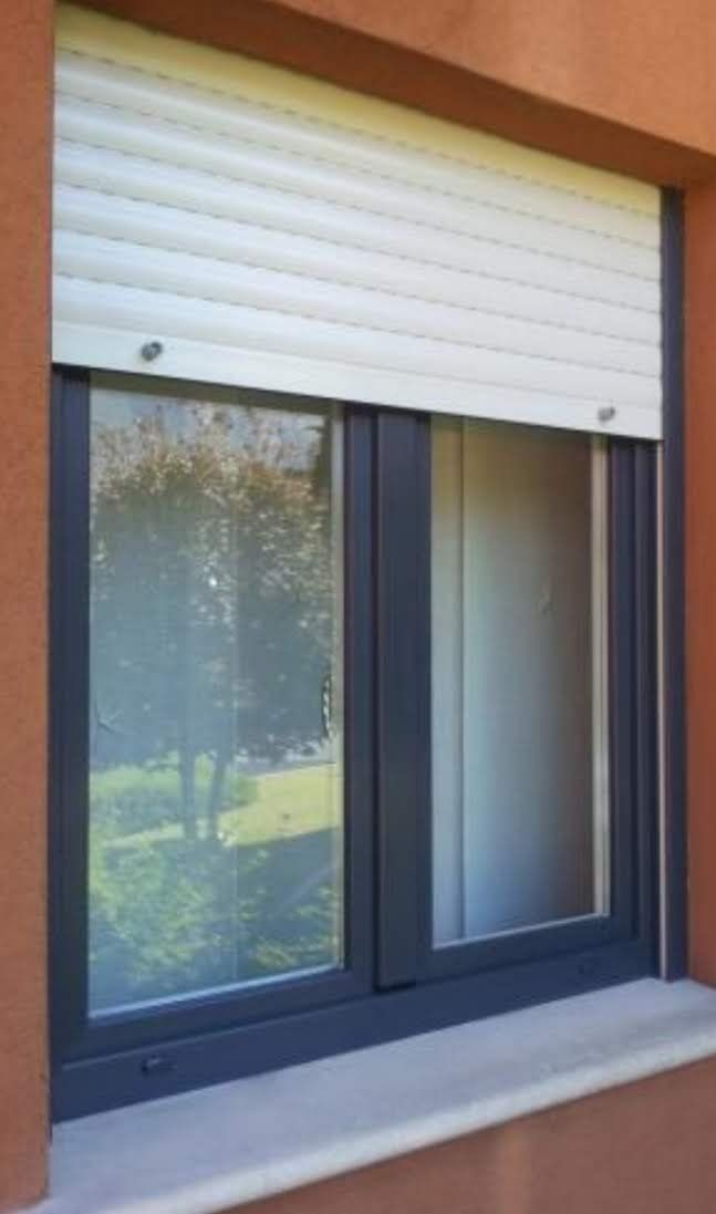 Tapparella blindata bianca