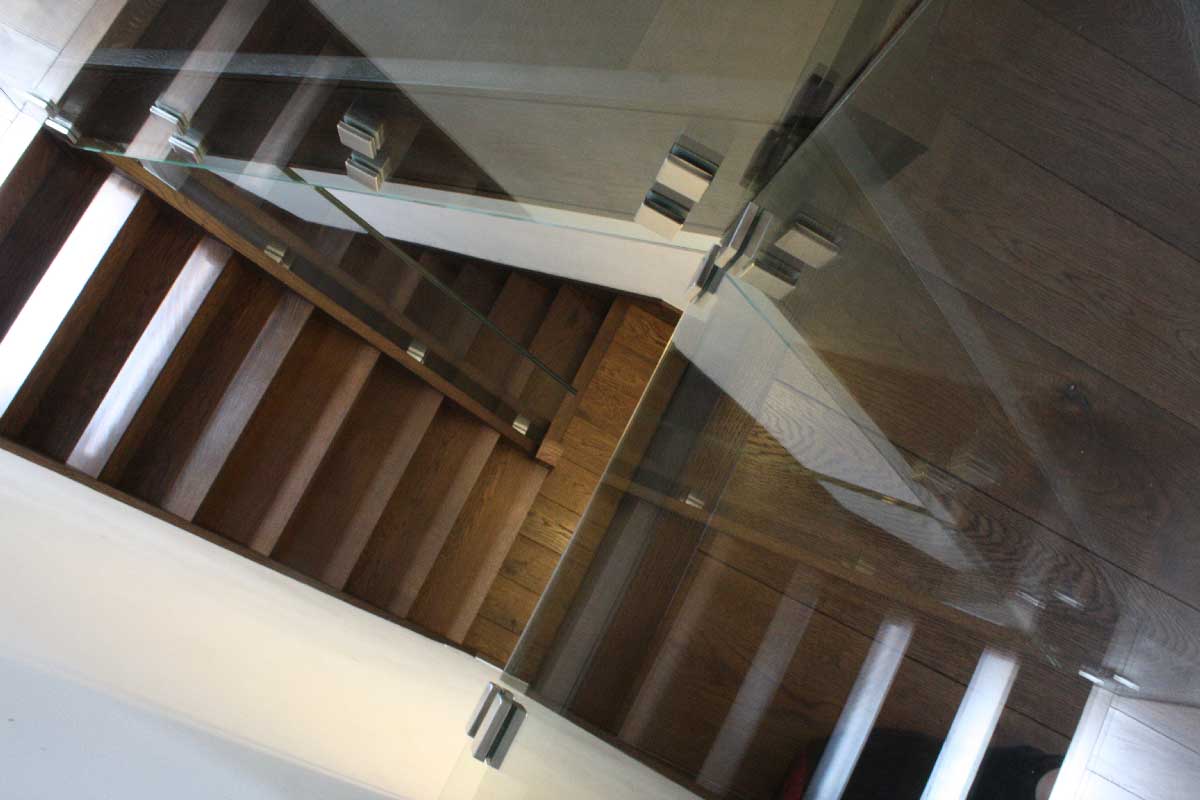 Evolution Stairs - Project: Glass - Eaton - After