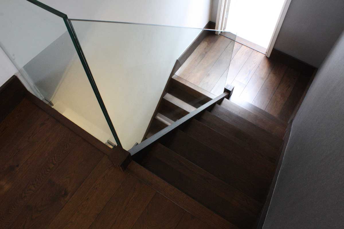 Evolution Stairs - Project: Glass - Eaton - After