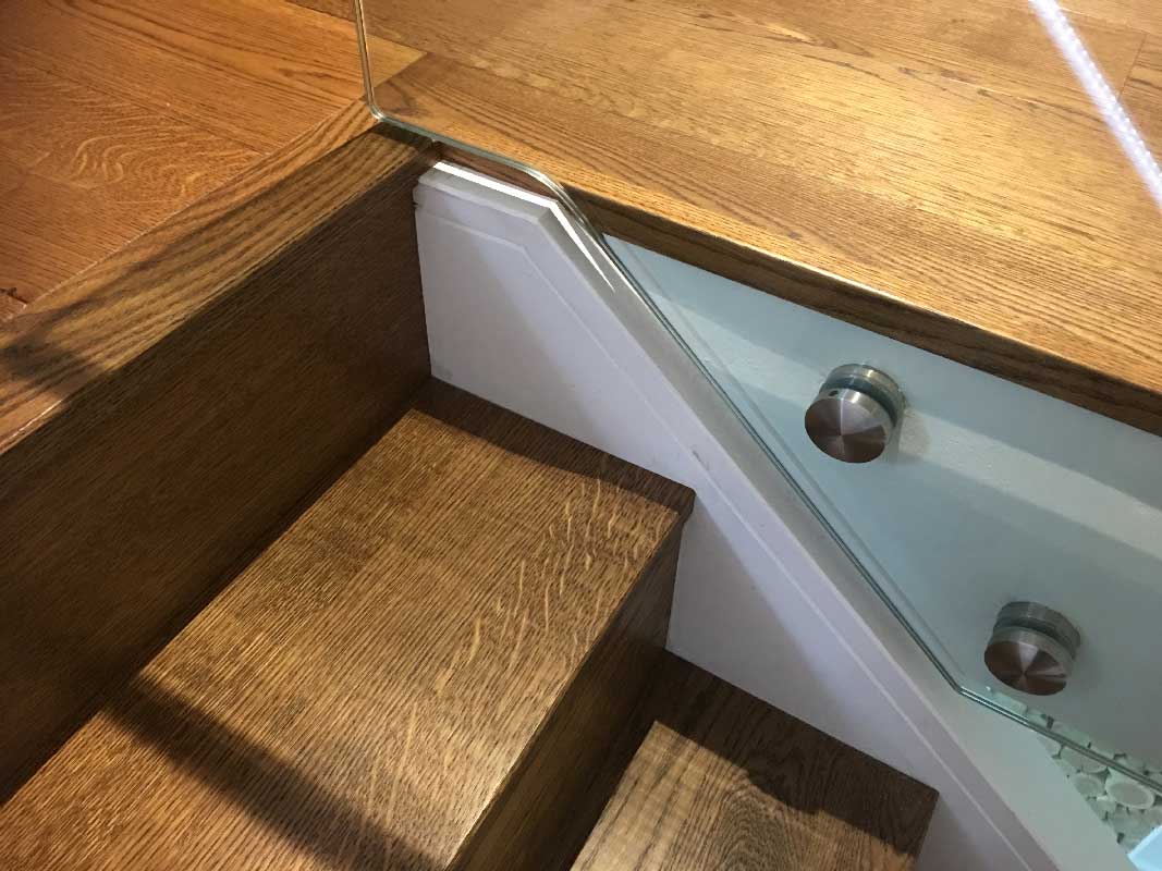 Evolution Stairs - Glass work- Jangra Project