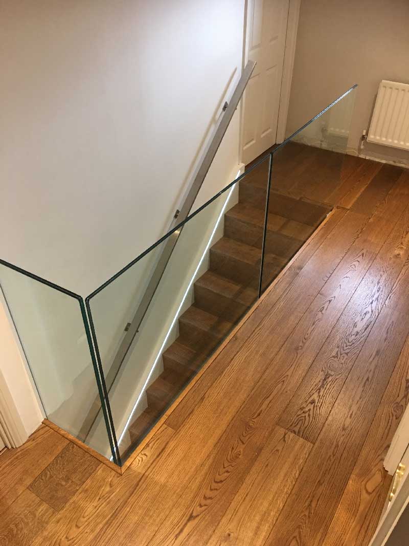 Evolution Stairs - Glass work- Jangra Project