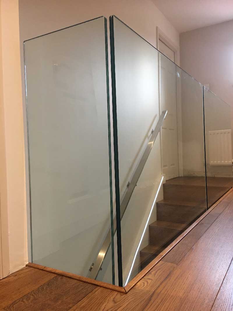 Evolution Stairs - Glass work- Jangra Project