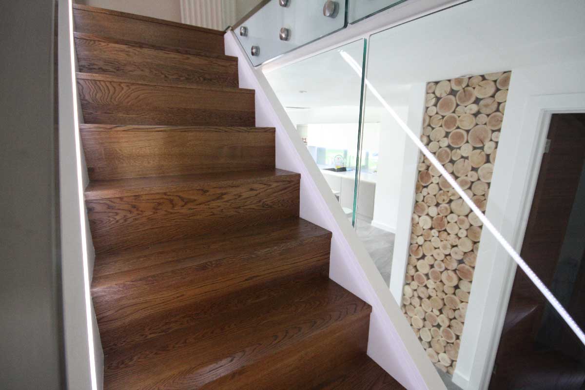Evolution Stairs - Glass work- Jangra Project
