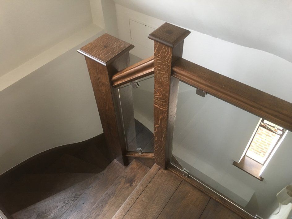 Evolution Stairs - MB Woodfinishing project - Frewin