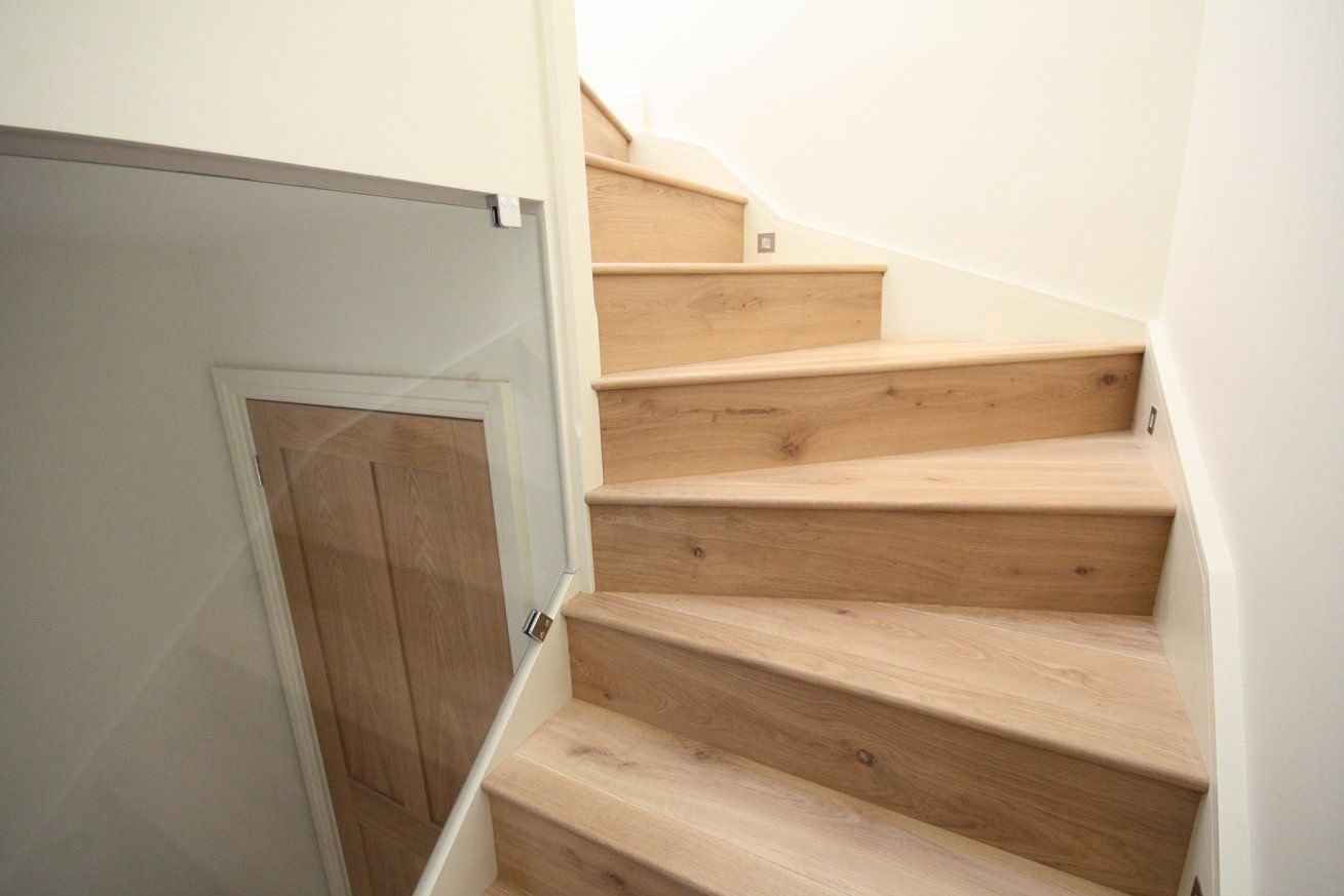 Evolution Stairs - Woodclad - Notley project