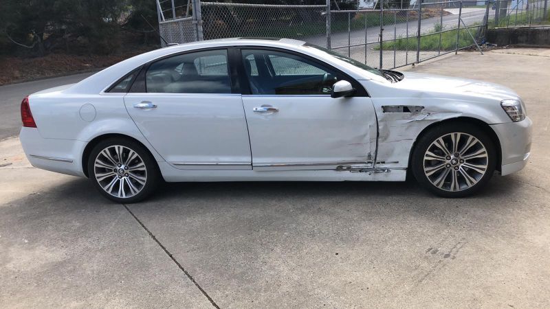 Before Car Dent Repair