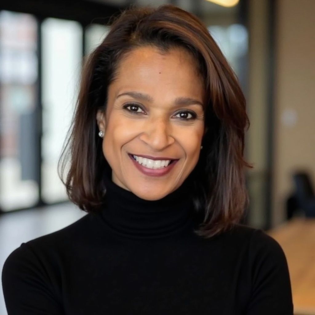 A man with a beard wearing a suit and tie is smiling for the camera.