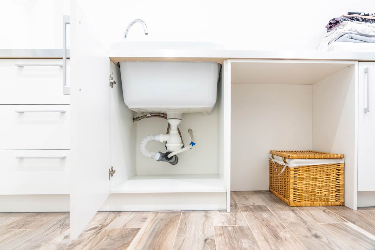 Basket Under the Sink — Livonia, MI — Mike’s Plumbing