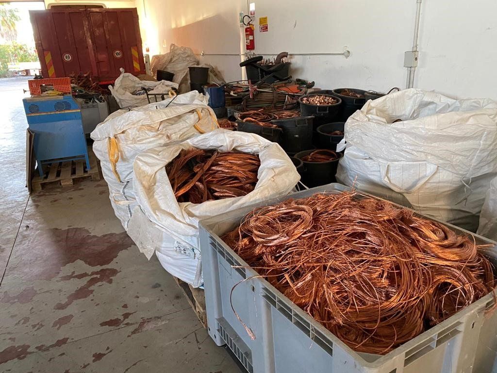 riciclo cavi di rame