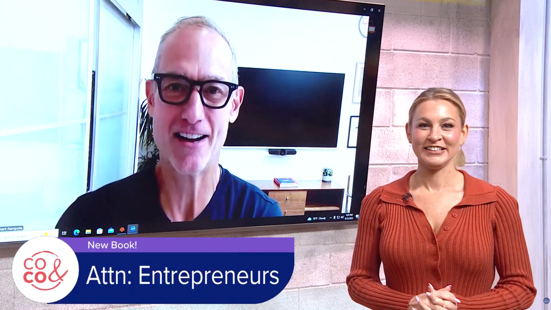 Ron Shaich is smiling in front of a panera bread store