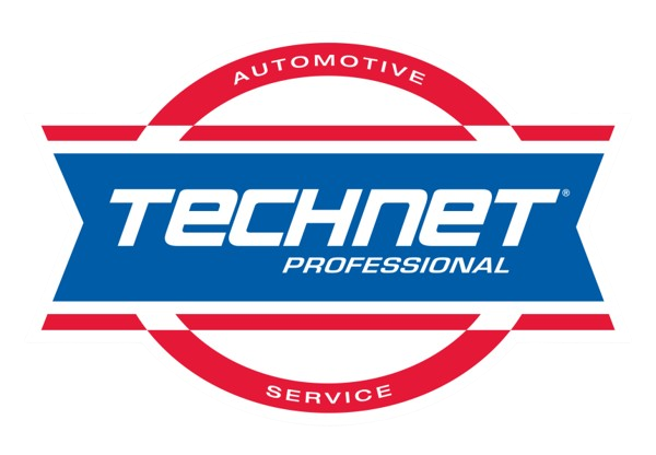 A logo for technet professional automotive service