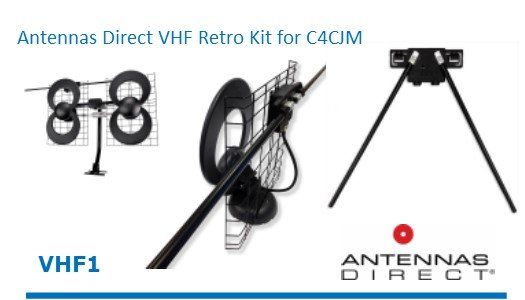 Antennas Direct VHF Retro Kit VHF1