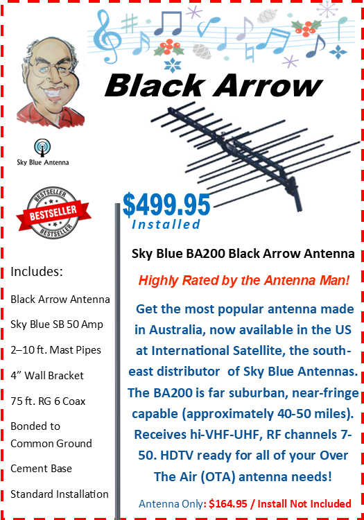 Black Arrow SB200 Antenna
