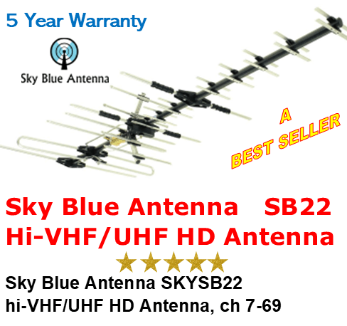 Sky Blue SB 22 High Performance  Antenna