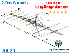 Sky Blue SB 24 Long-Range Antenna