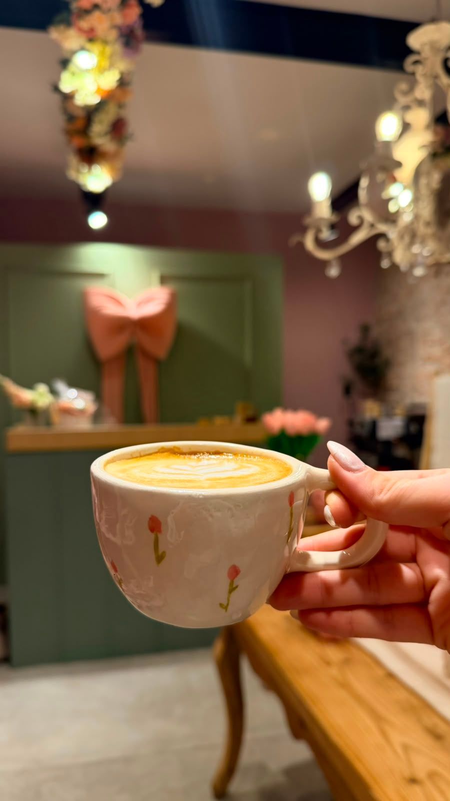 taza rosas