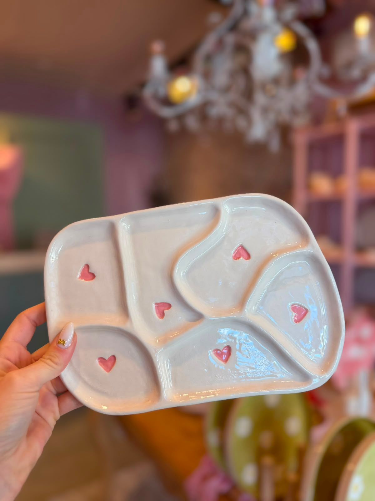 tabla picada corazones