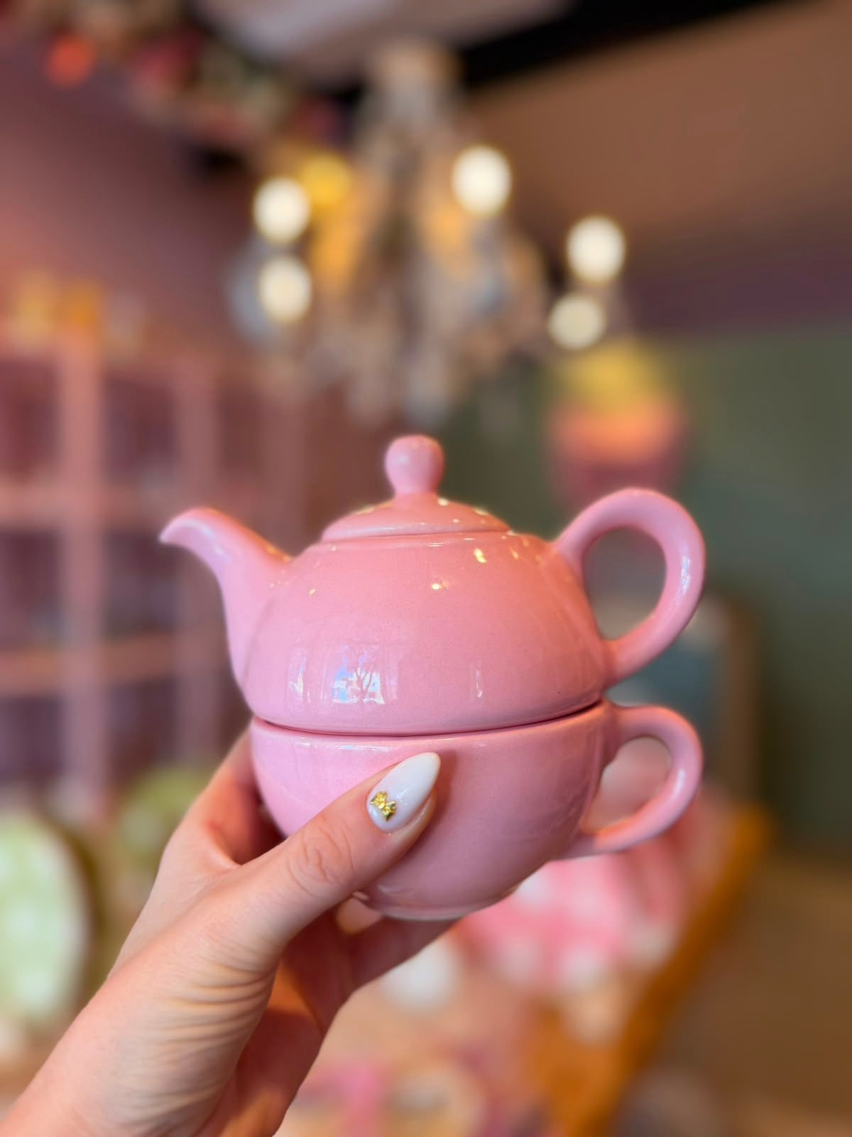 tetera + taza de té