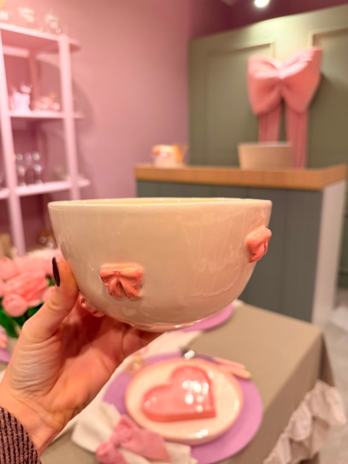 bowl coquette rosa