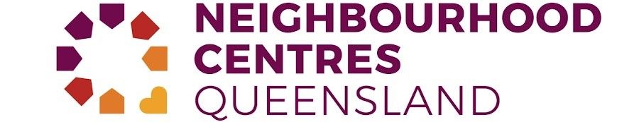 The logo for the neighbourhood centres queensland