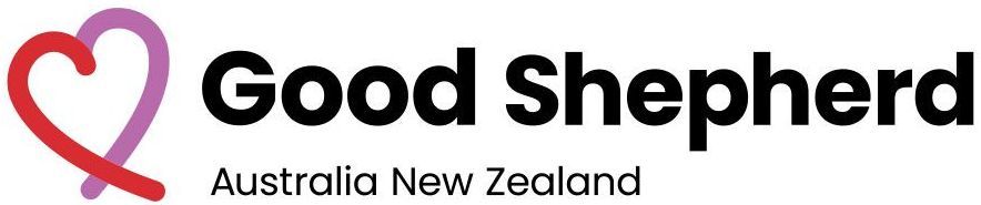 The logo for good shepherd australia new zealand