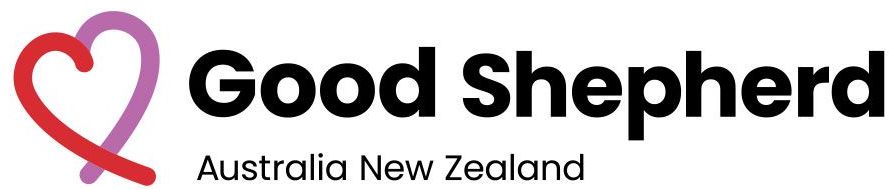 The logo for good shepherd australia new zealand