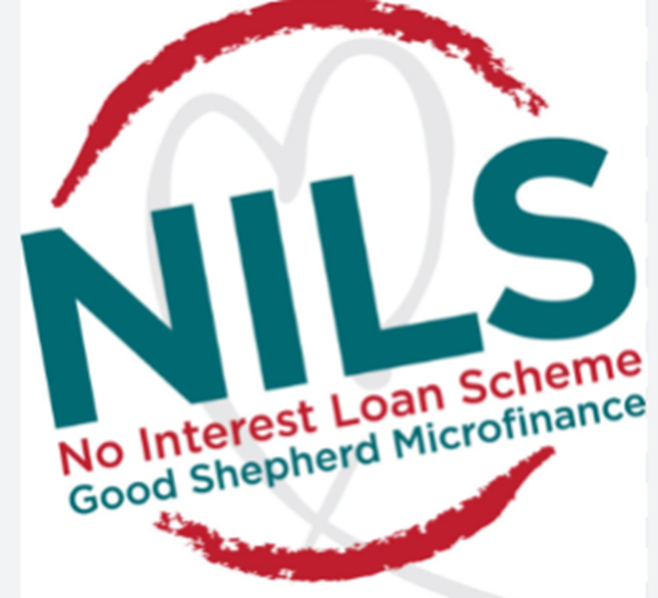 A logo for nils no interest loan scheme good shepherd microfinance
