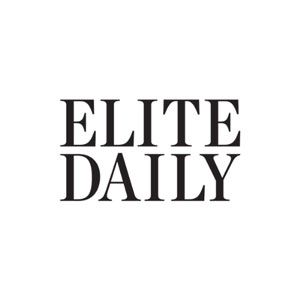 The logo for elite daily is black and white on a white background.