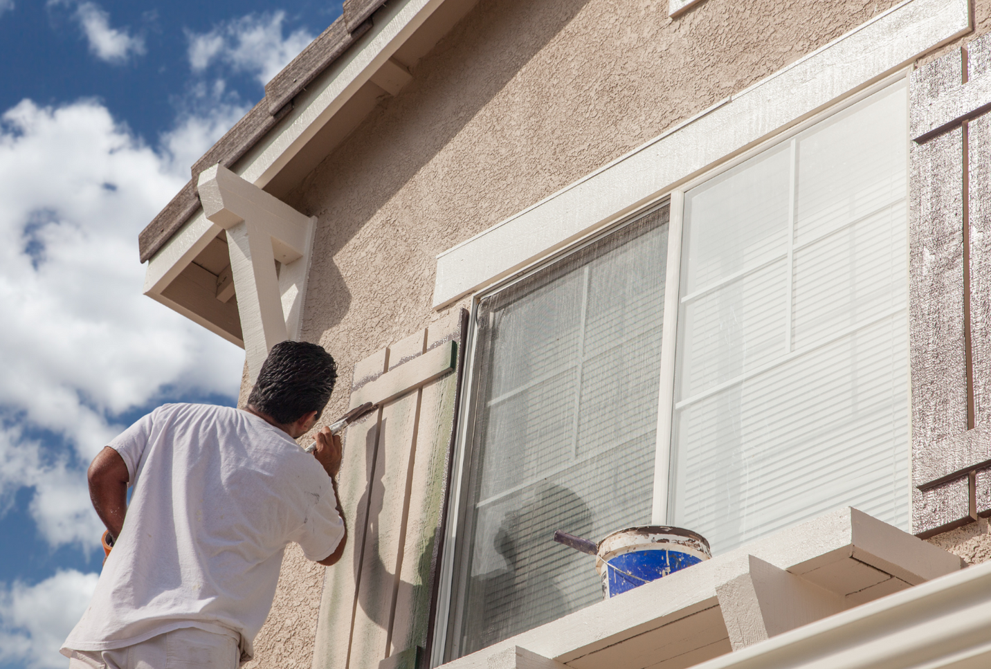 Painting ahouse in College Station