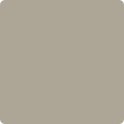 Solid square, muted taupe color.