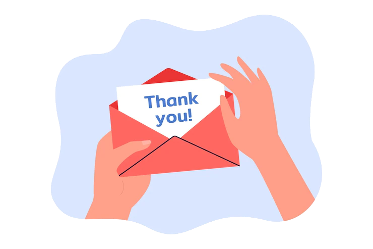 Hands holding a red envelope with a 