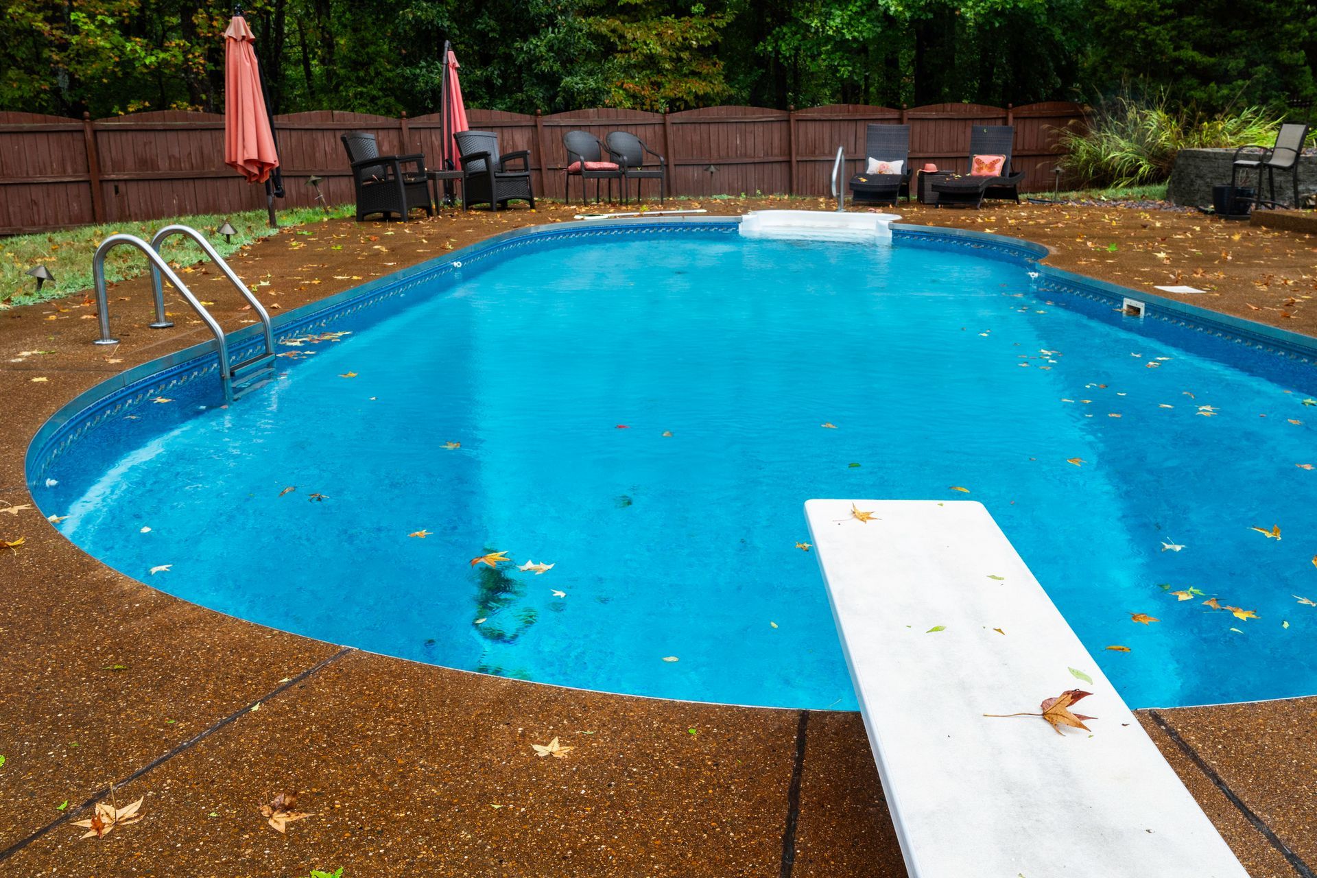 A tigershark swimming pool cleaner with blue handles