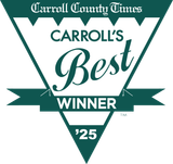 The logo for carroll county times 's best winner for the year '23