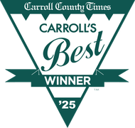 The logo for carroll county times 's best winner for the year '25