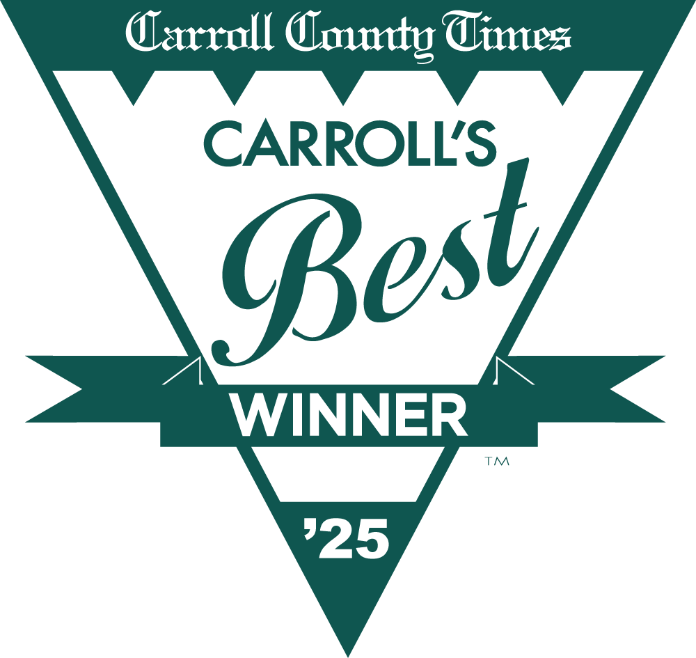 The logo for carroll county times 's best winner for the year '25