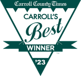 The logo for carroll county times 's best winner for the year '23