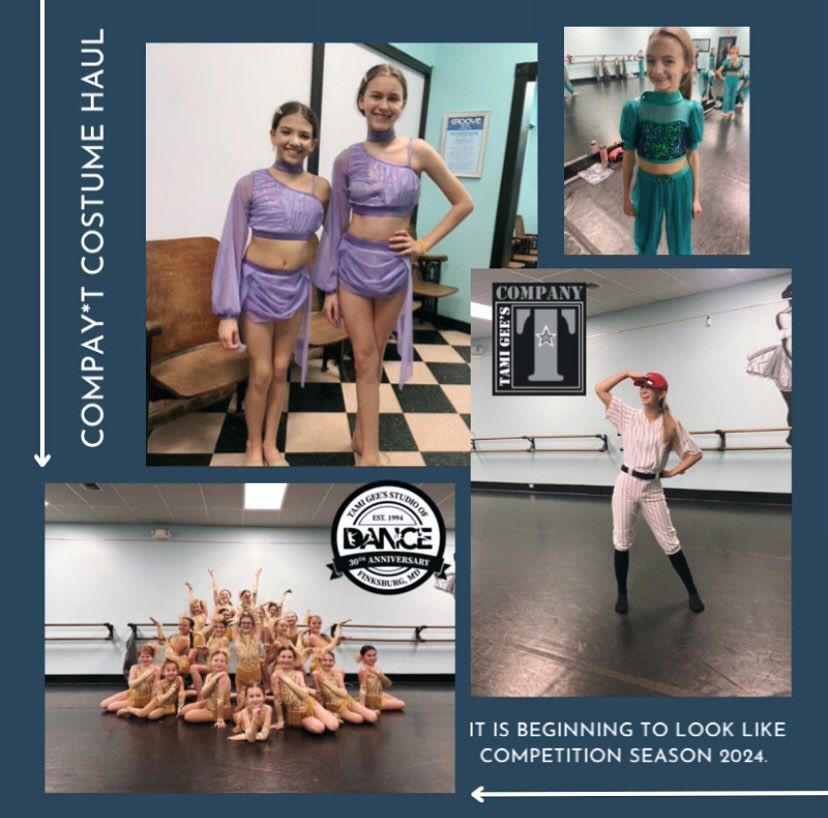 A company t costume haul is beginning to look like competition season 2024