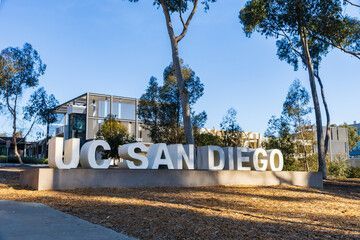 UC San Diego Campus Sign 