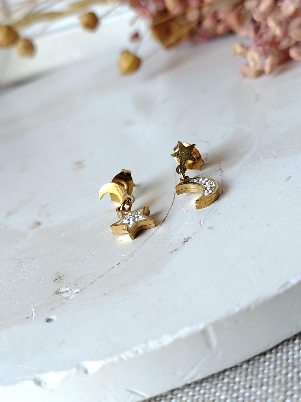 Aro perno ESTRELLA Y LUNA