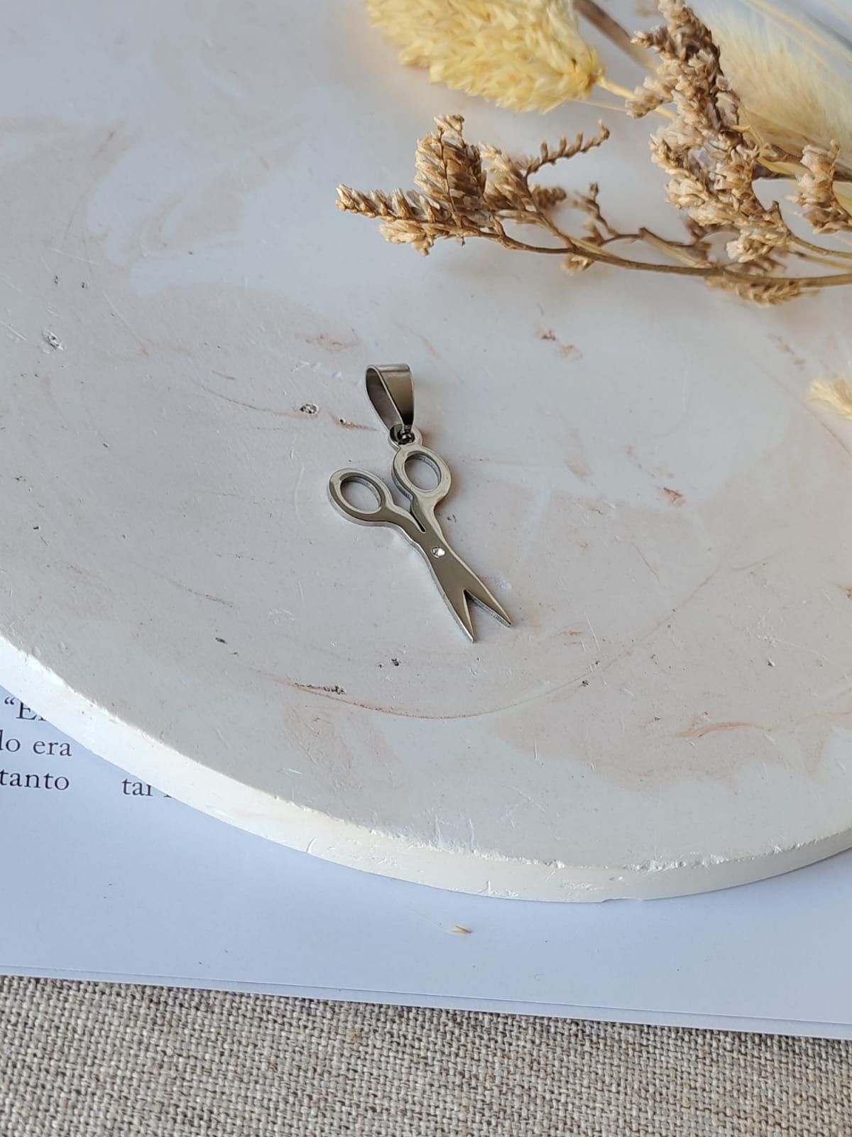 Dije tijera con strass