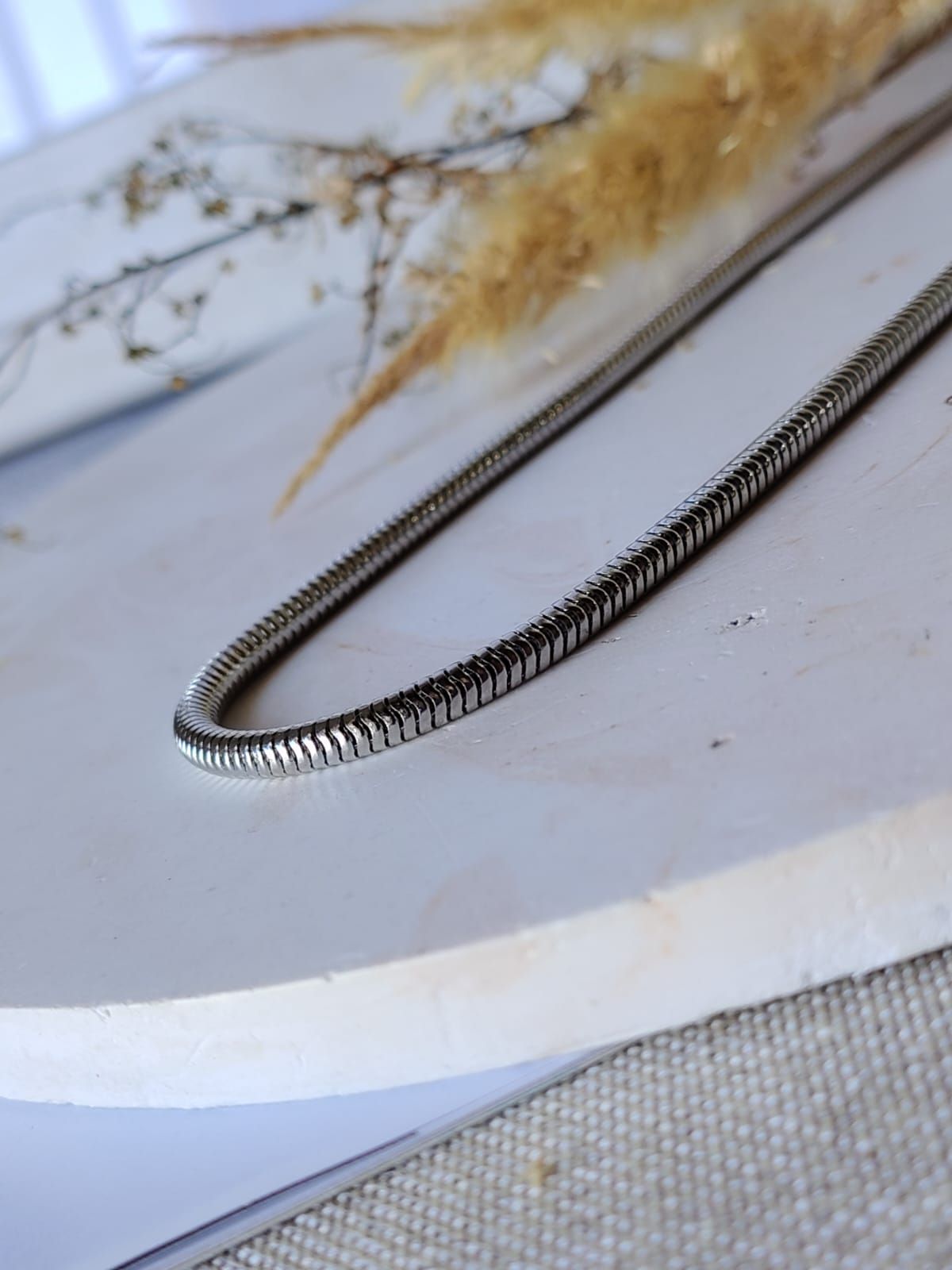 Cadena cola de ratón gruesa