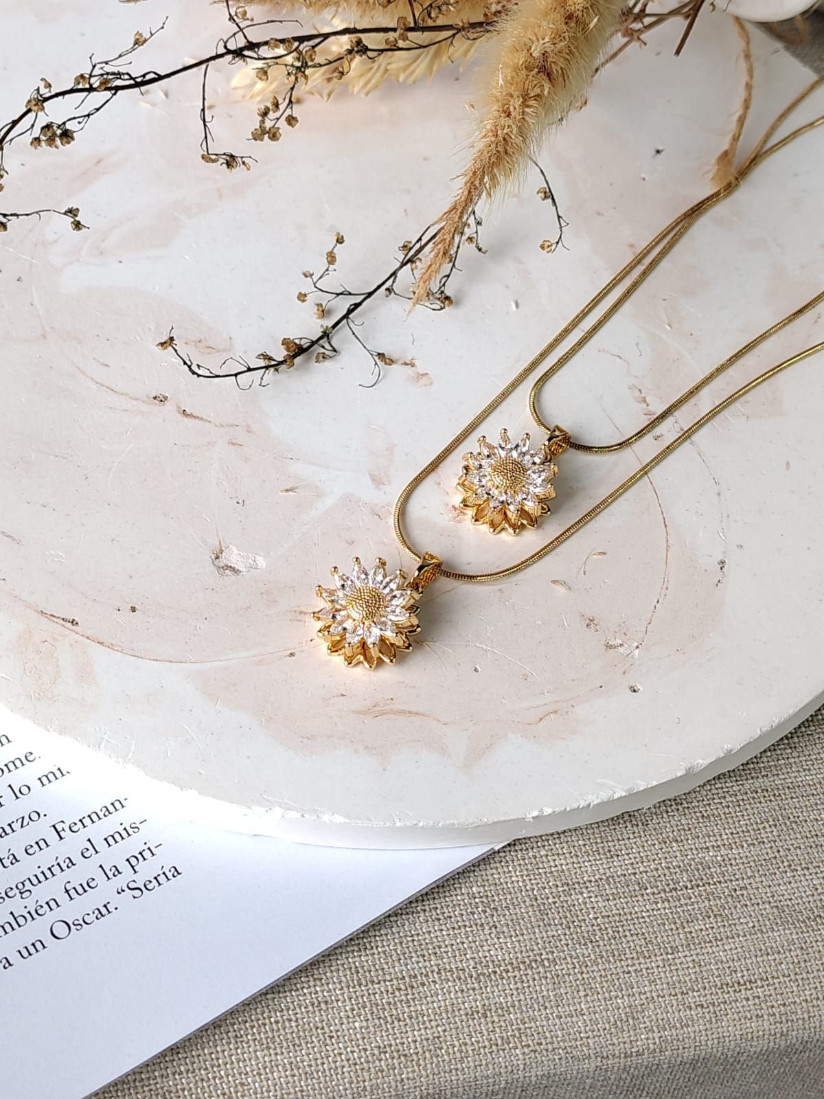 Colgante GIRASOL GIRATORIO