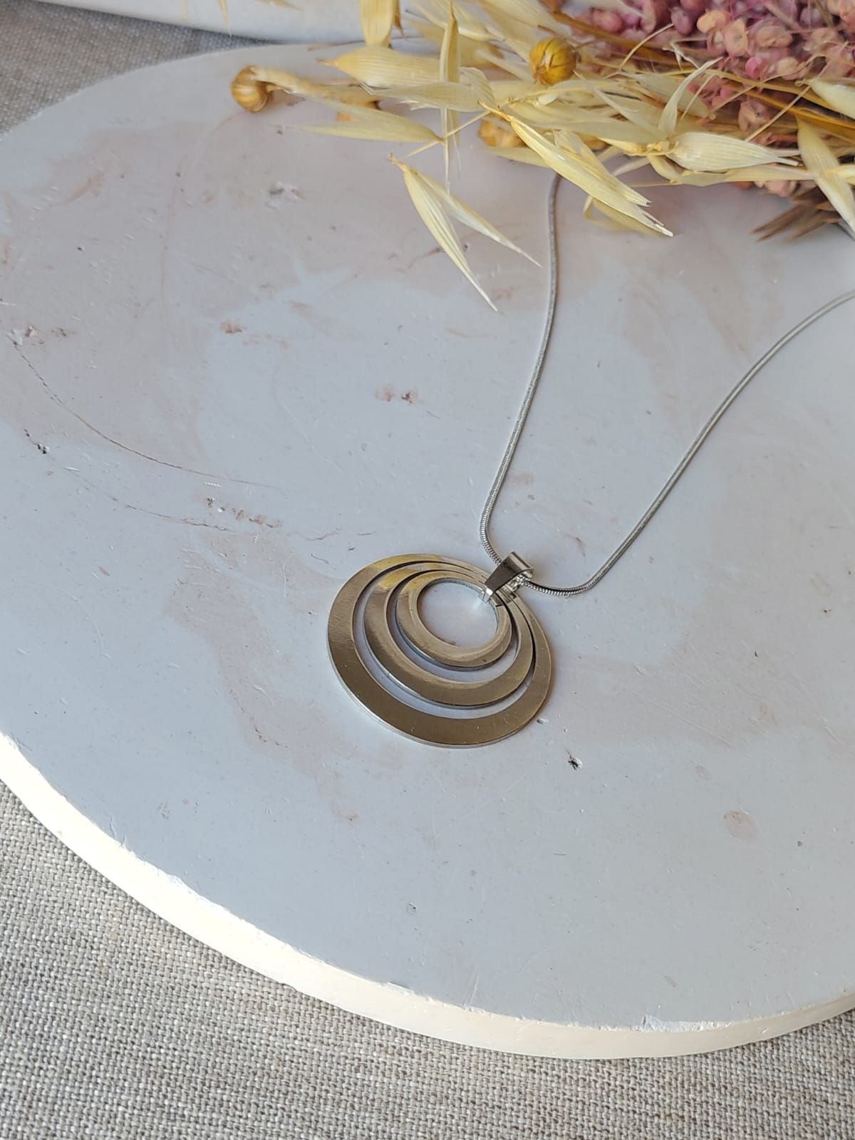 Colgante  tres circulo