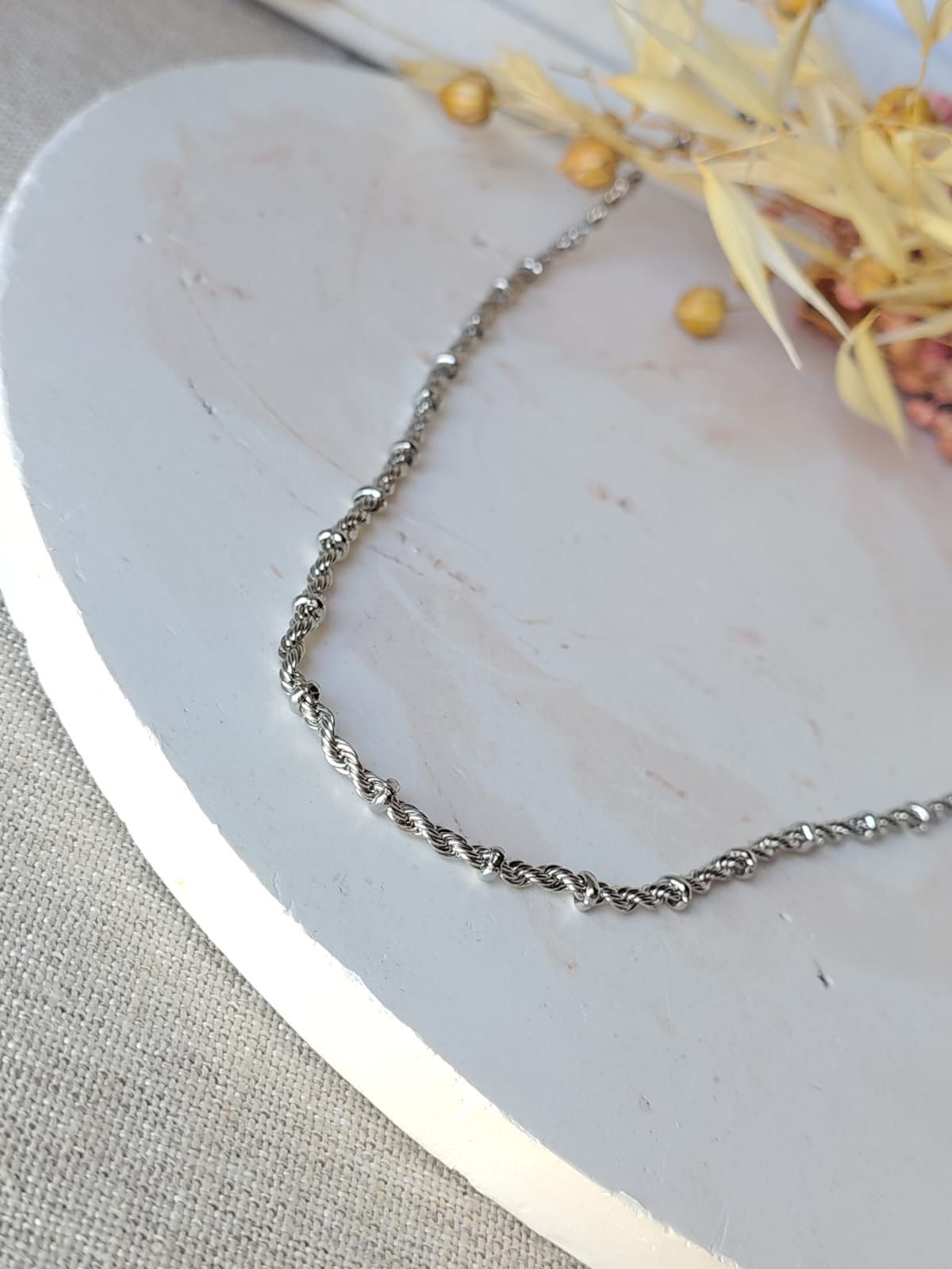 Cadena TOURBELLINO CON BOLITAS